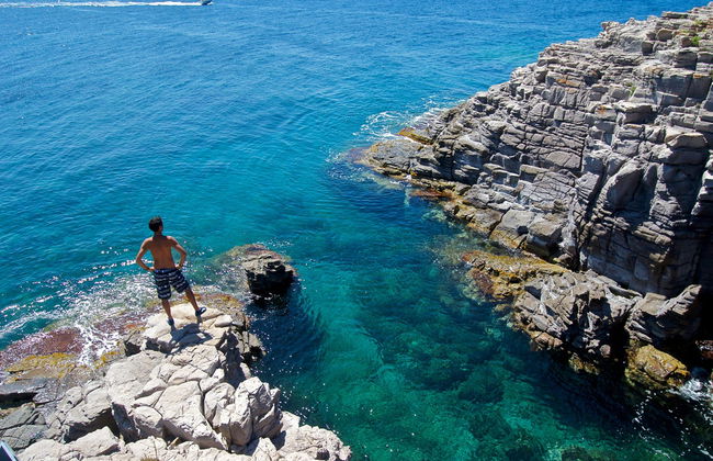 San Pietro Island + Masua Boat Tour - Foto 1