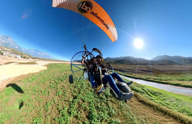 Vuelo en paratrike sobre la campiña de Santiago - Foto 7