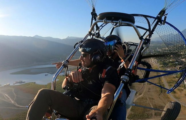 Vuelo en paratrike sobre la campiña de Santiago - Foto 3