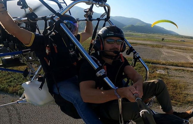 Vuelo en paratrike sobre la campiña de Santiago - Foto 4