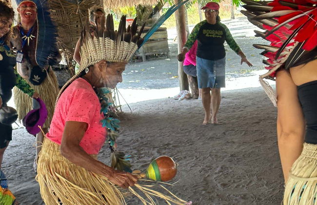 Excursão à reserva indígena Potiguara - Foto 8
