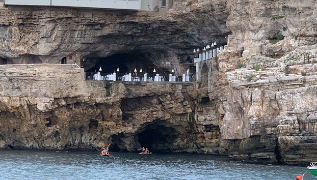 Explore sea caves from the boat