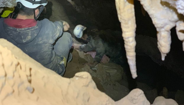 Spéléologie dans la Cueva de la Plata - Photo 2