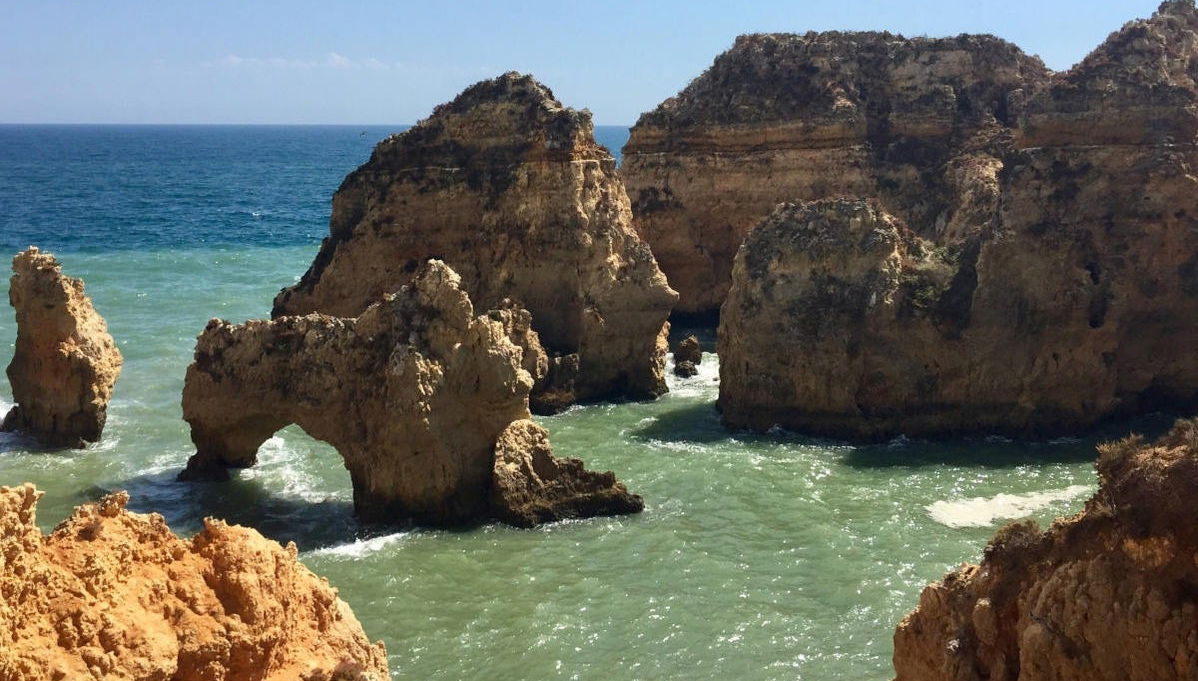 Paseo en barco por las cuevas de Ponta da Piedade - Foto 1
