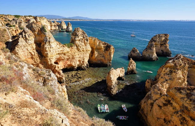 Paseo en barco por las cuevas de Ponta da Piedade - Foto 7