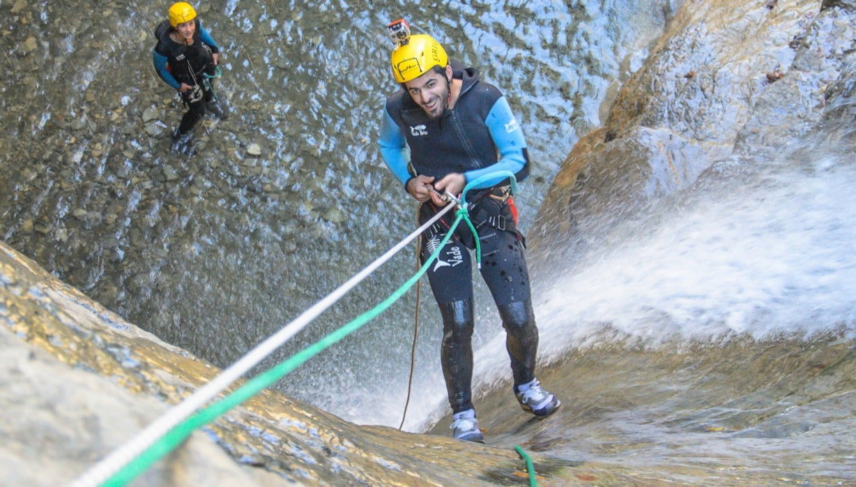 Canyoning in the Aragonese Pyrenees