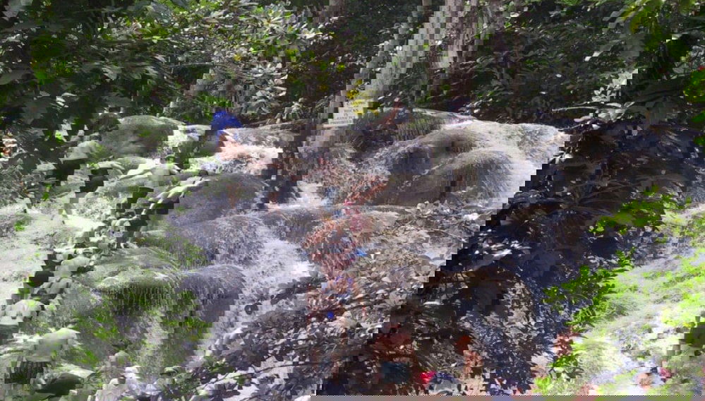 Paseo en catamarán por las cascadas del río Dunn - Foto 1