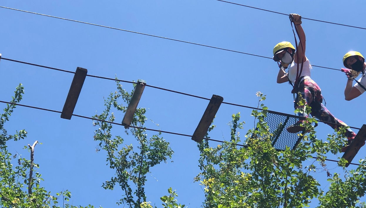 Zip-line, Suspension Bridge + Abseiling in Útica