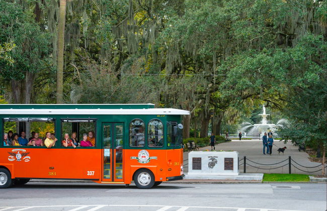 Trolleybus touristique de Savannah - Photo 2