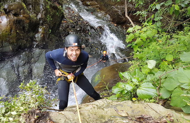 Rápel en el cañón del Secreto y cueva del Mohán - Foto 2