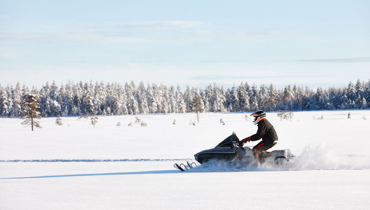 Snowmobile & Reindeer Sleigh Tour - Photo 1
