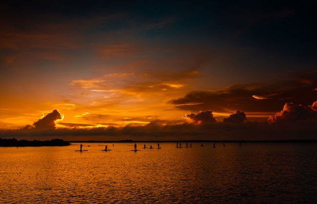 Paddle surf en la laguna Bacalar al amanecer - Foto 11