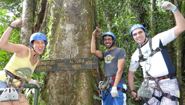 Tirolina en el volcán Arenal - Foto 2