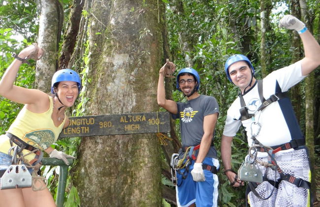 Tirolina en el volcán Arenal - Foto 2