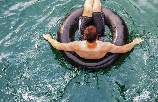 Tubing en el río Agujitas - Foto 3