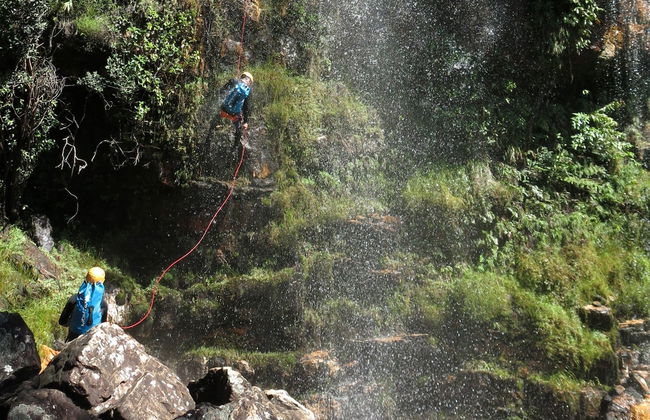Descente en rappel de la cascade d'Água Fría - Photo 2