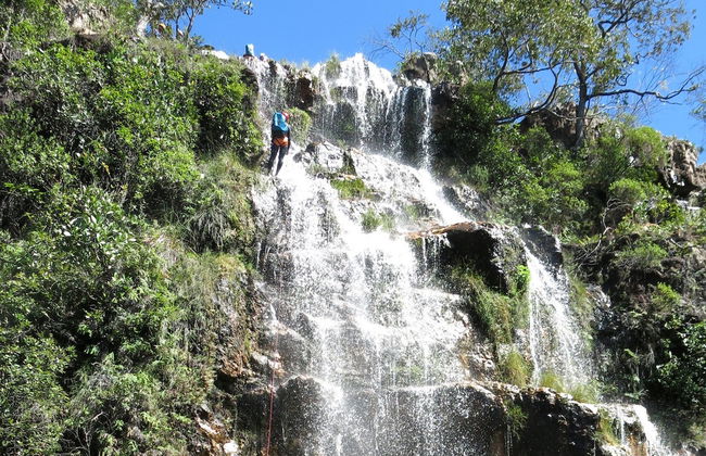 Descente en rappel de la cascade d'Água Fría - Photo 3