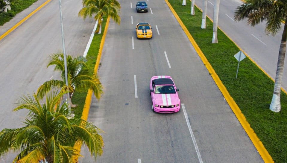 Mustang Tour in Cozumel