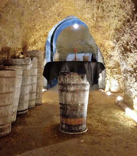 Foto de Visita a la cueva-bodega Dorretxe + Cata de aceite