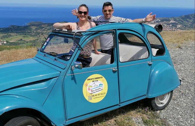 Visite privée de la côte Vermeille en Citroën 2CV - Photo 1