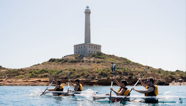 Tour en kayak transparente por Cabo de Palos - Foto 4