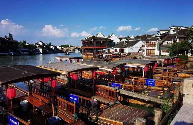 Sunset at Zhujiajiao Water Village - Private Half Day Tour - Foto 2
