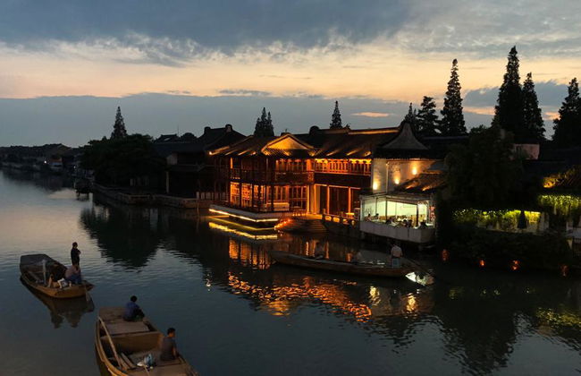 Sunset at Zhujiajiao Water Village - Private Half Day Tour - Foto 6
