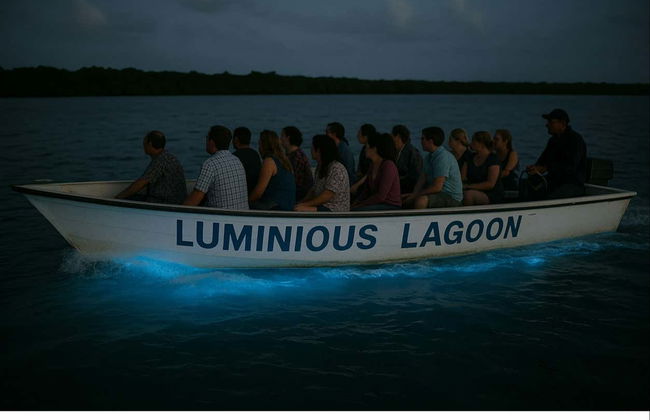 Excursión nocturna a la Laguna Luminosa - Foto 5