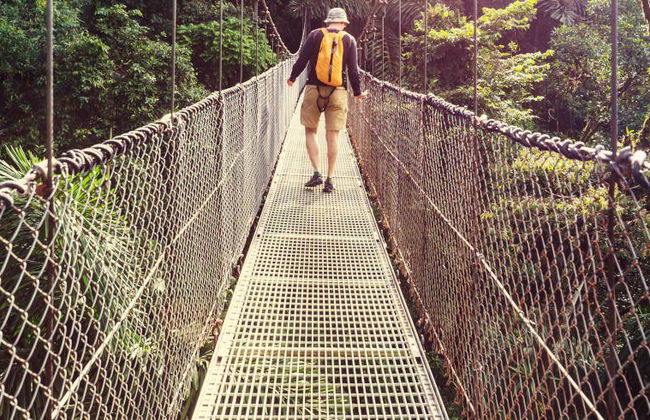 Visite sur les ponts suspendus d'Arenal - Photo 4