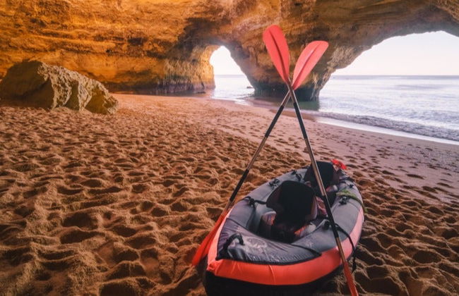 Balade en kayak aux grottes de Benagil - Photo 8
