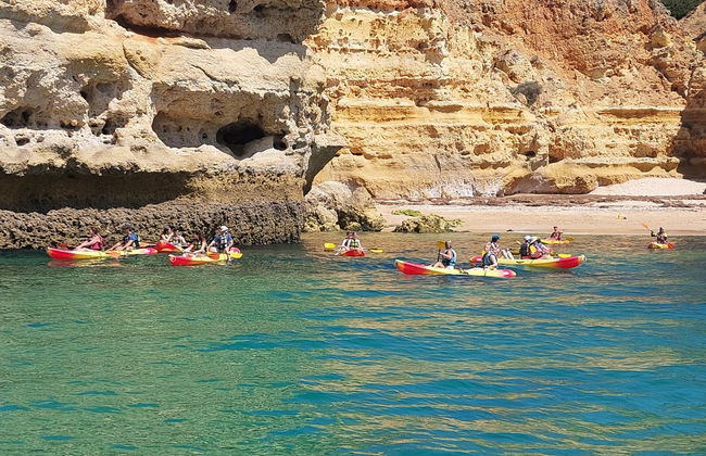 Balade en kayak aux grottes de Benagil - Photo 4