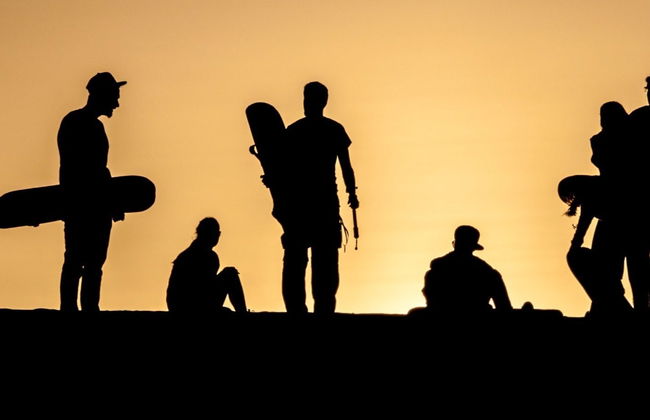 Sandboard no deserto de Ica ao entardecer - Foto 3
