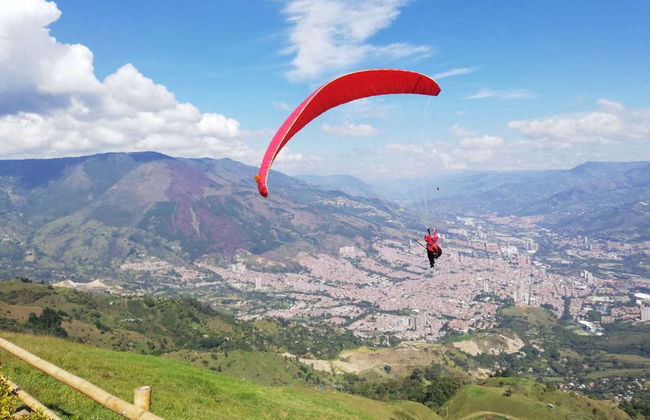 Vuelo en parapente por Medellín - Foto 5
