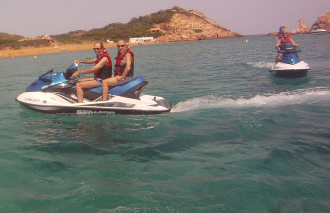Tour en moto de agua por Fornells - Foto 4