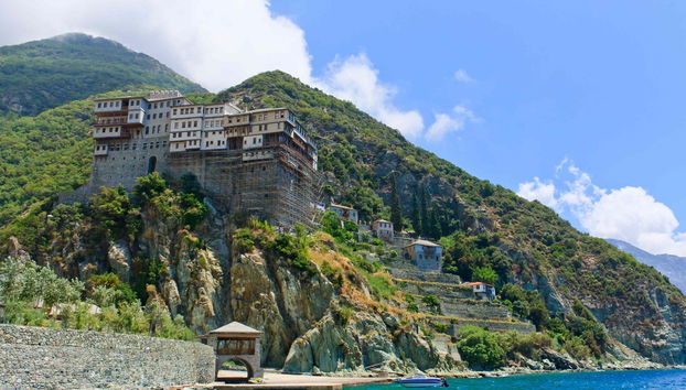 Passeio de barco pelo Monte Atos - Foto 2