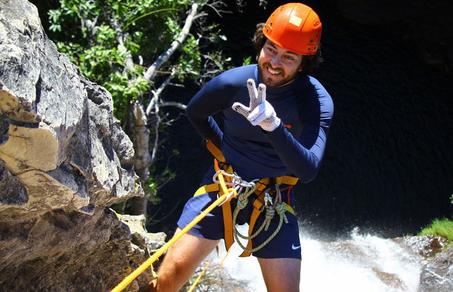 Descente en rappel de la cascade d'Almécegas - Photo 6