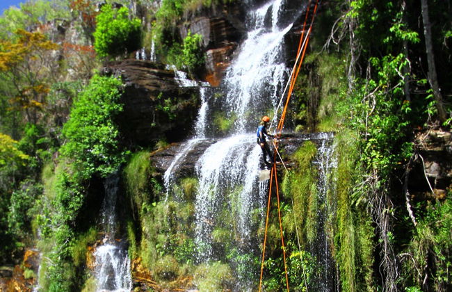 Descente en rappel de la cascade d'Almécegas - Photo 5