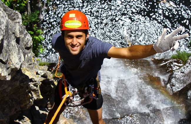 Descente en rappel de la cascade d'Almécegas - Photo 3
