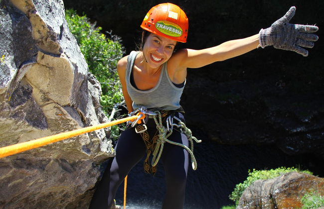 Descente en rappel de la cascade d'Almécegas - Photo 4