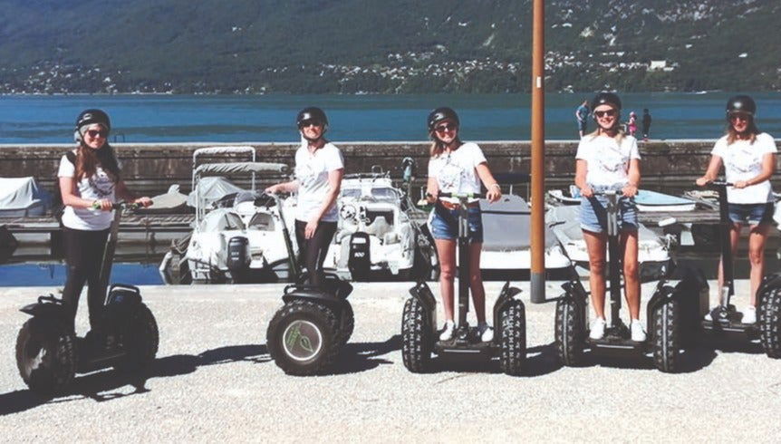 Tour en segway por Aix-les-Bains
