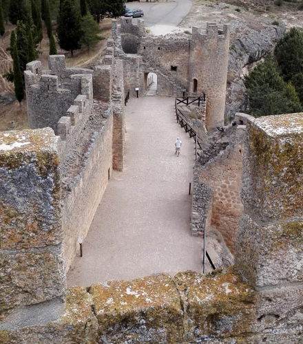 Foto de Entrada a la Torre del Homenaje del castillo de Peñaranda