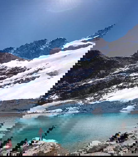 Foto - Trilha pelo nevado de Charquini