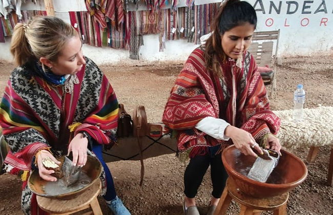 Visite au sein de la communauté Racchi Ayllu + Atelier de tissage andin - Photo 8