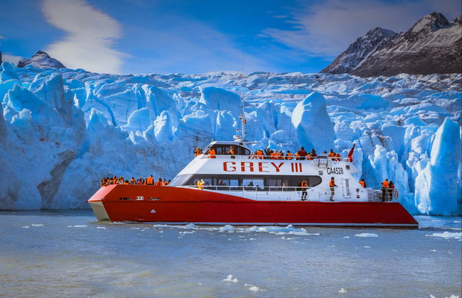 Balade en bateau sur le lac Grey avec visite de la plage et du glacier - Photo 3