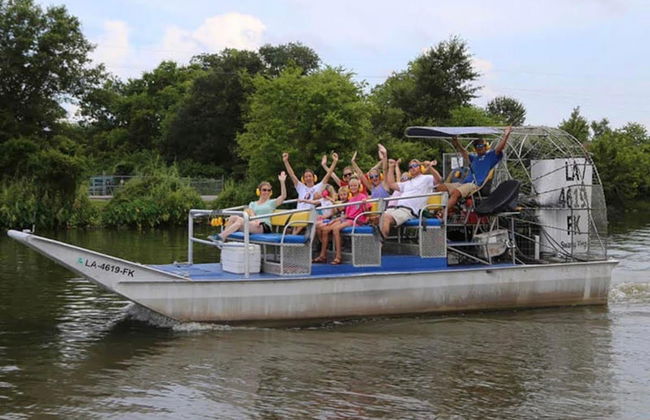 Paseo en aerodeslizador por la Reserva de Barataria - Foto 2