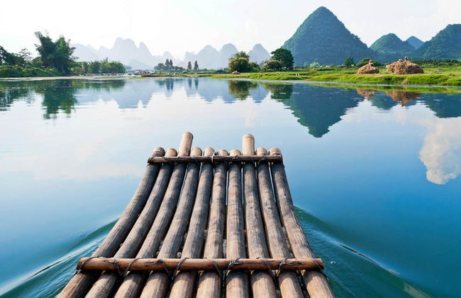Guilin Bike & Bamboo Raft Private Tour - Photo 4