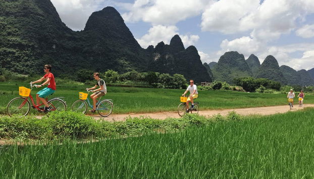 Guilin Bike & Bamboo Raft Private Tour - Photo 5