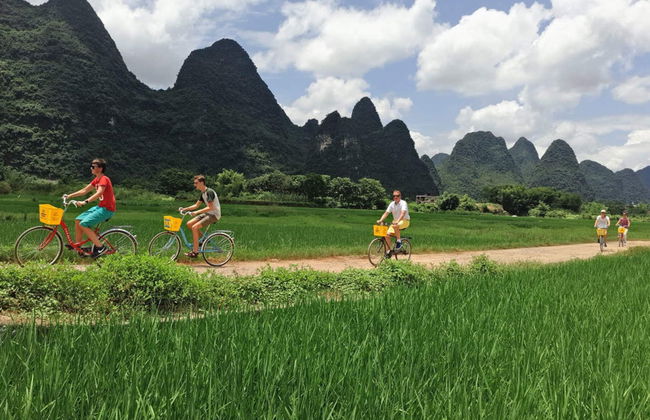 Guilin Bike & Bamboo Raft Private Tour - Photo 5