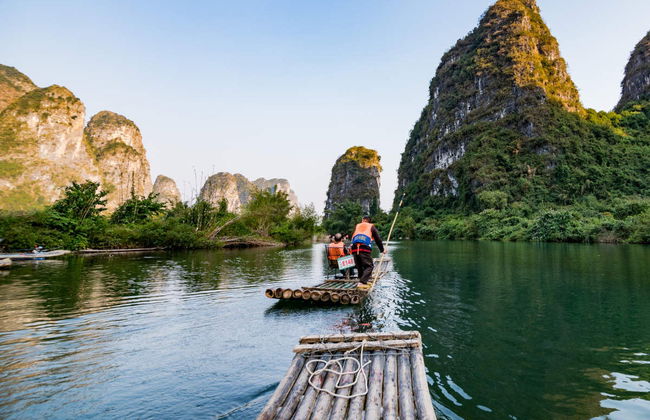 Guilin Bike & Bamboo Raft Private Tour - Photo 1