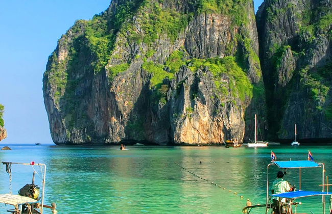 Transfert aux îles Phi Phi en bateau à moteur - Photo 5